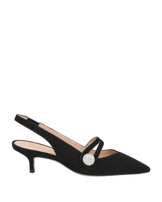 Stuart Weitzman Black Pumps Leather