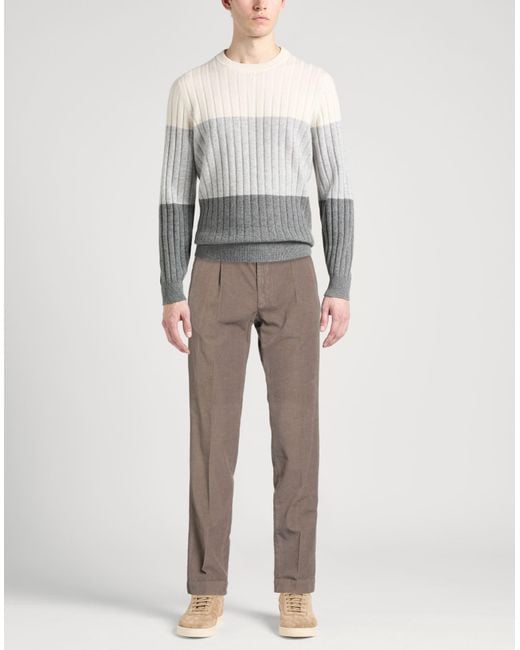 Incotex Gray Trouser for men