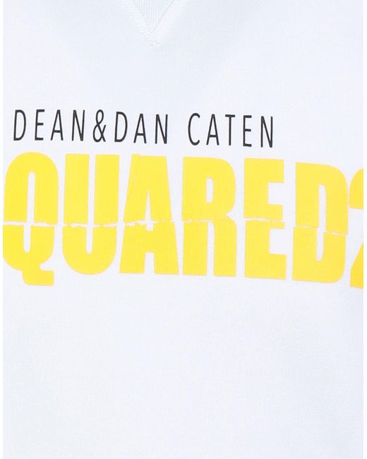 DSquared² White Sweatshirt for men