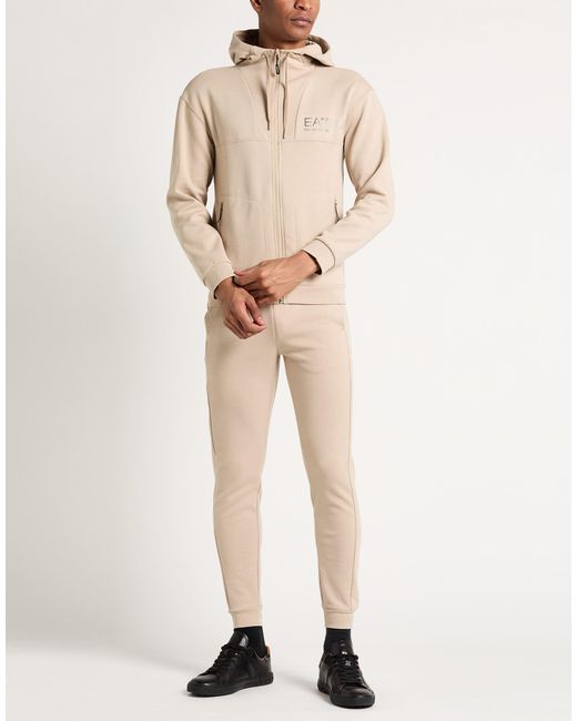 EA7 Natural Tracksuit for men
