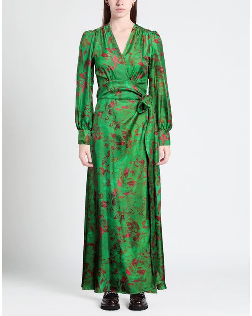 813 Ottotredici Green Maxi Dress