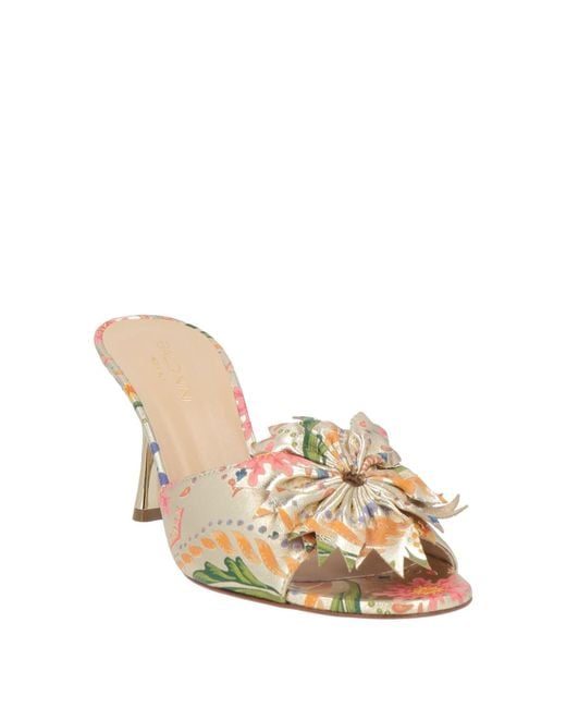 Baldinini Natural Sandals Leather