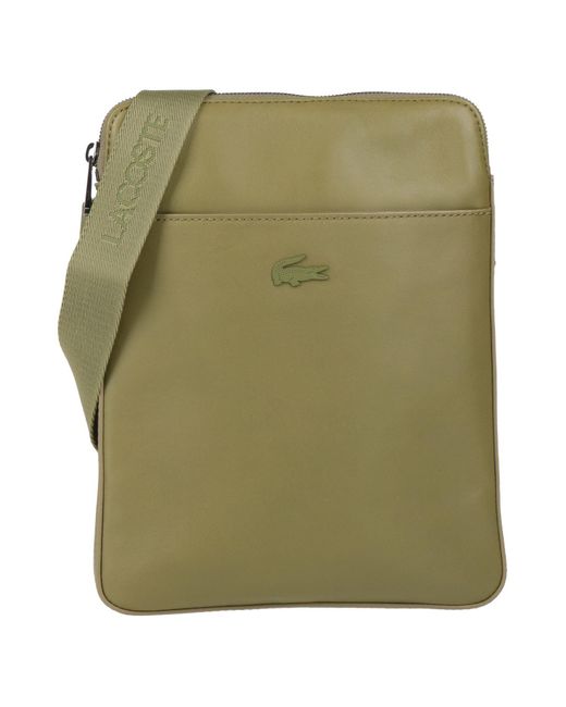 Lacoste Green Cross-body Bag for men