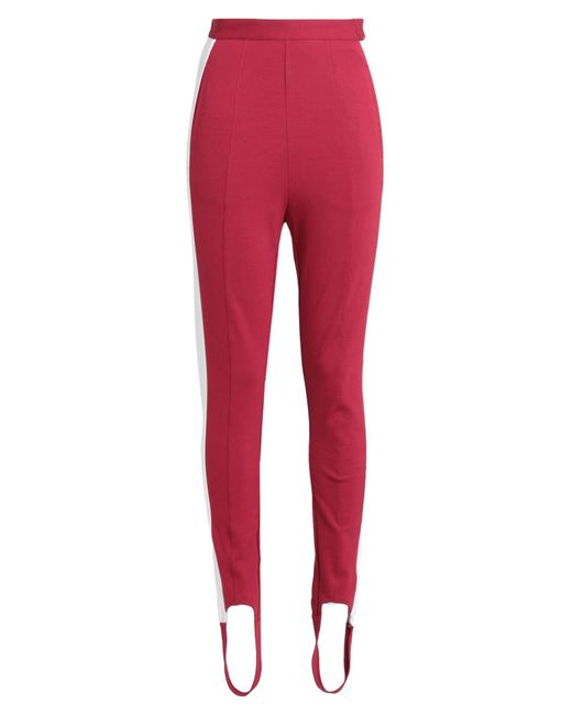 Twinset Red Leggings