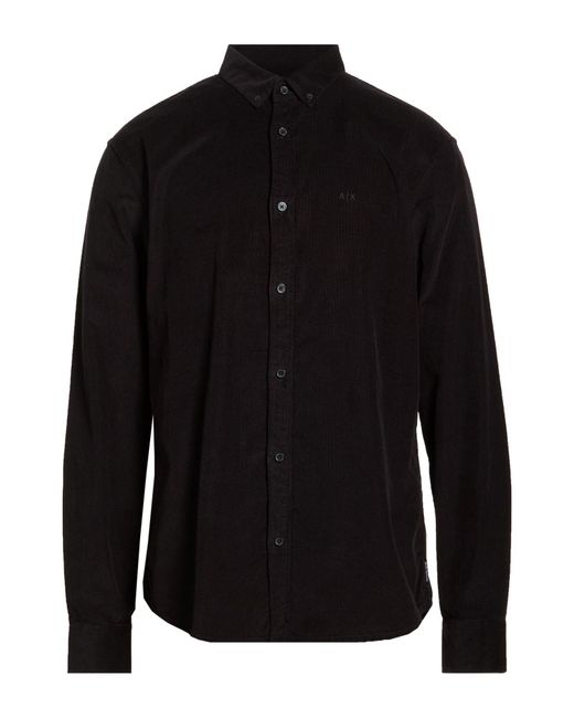 ARMANI EXCHANGE Black Shirts for men