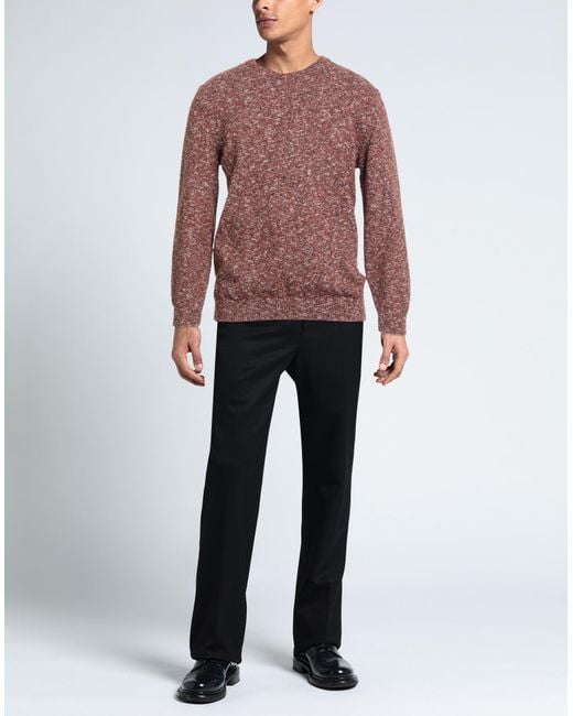 Pullover Maurizio Baldassari pour homme en coloris Pink