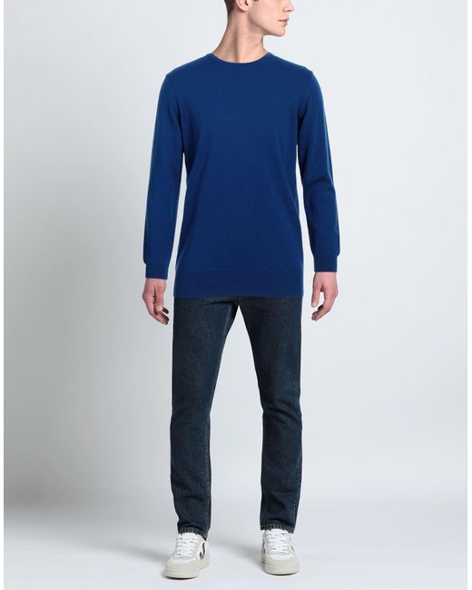 Della Ciana Blue Sweater for men