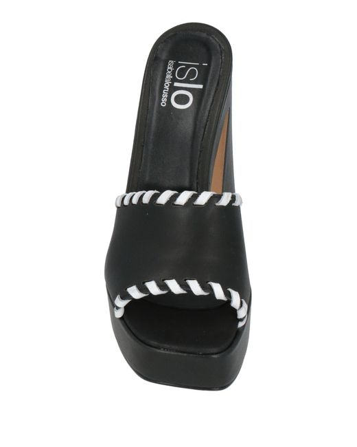 Islo Isabella Lorusso Black Sandals