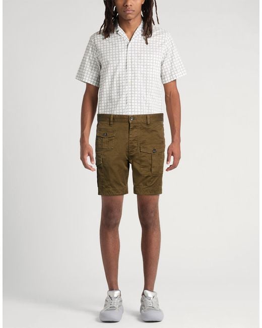 DSquared² Green Shorts & Bermuda Shorts for men
