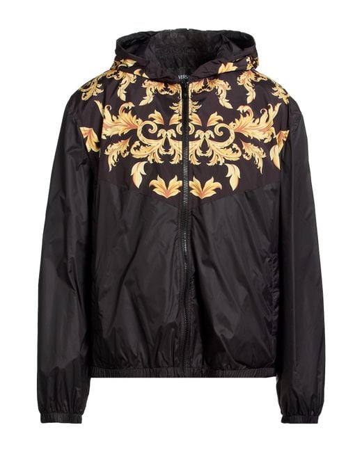 Versace Black Jacket Polyamide for men