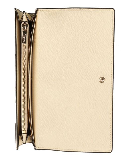 Valextra Natural Brieftasche