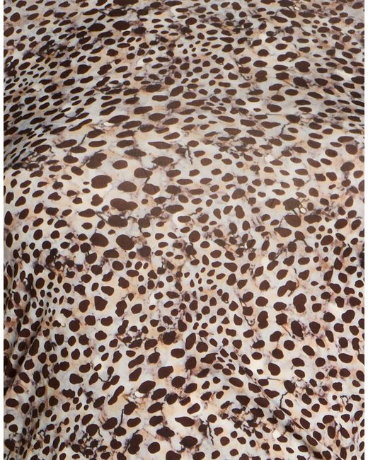 Liu Jo Brown Top Polyester, Elastane