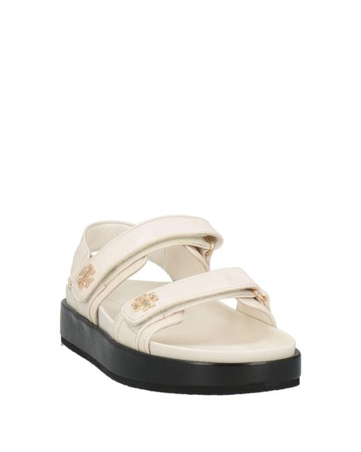 Tory Burch White Sandals