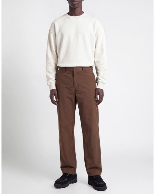 Dickies Brown Pants Polyamide for men