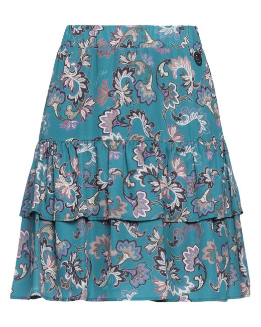Gaelle Paris Blue Mini Skirt