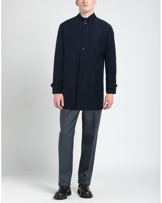 Paltò Blue Overcoat for men