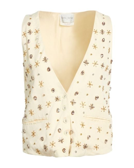 Forte_forte Natural Tailored Vests