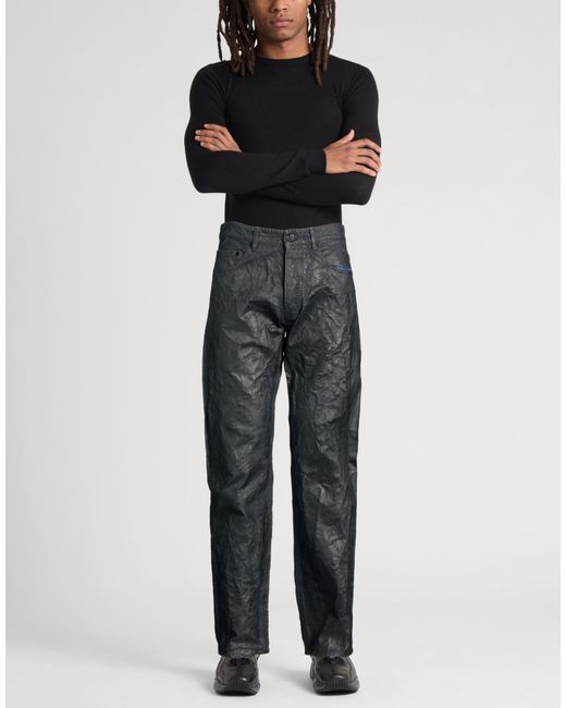 MM6 by Maison Margiela Gray Jeans Cotton for men