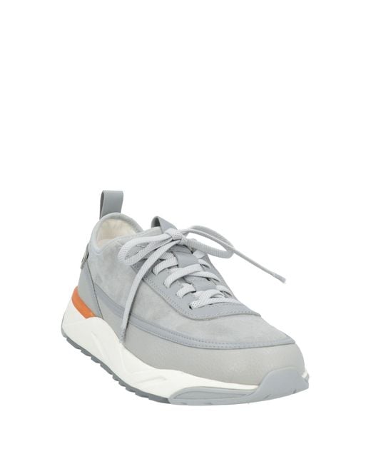 Santoni White Trainers for men