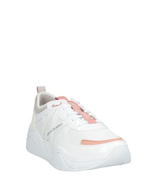 ARMANI EXCHANGE White Trainers