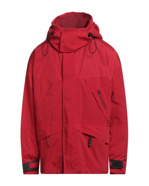 Dolce & Gabbana Red Jackets for men