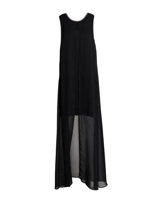 Peserico Black Mini Dress