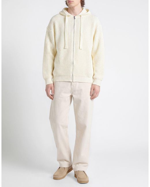 FAMILY FIRST Natural Cardigan Wool, Polyamide, Acrylic for men