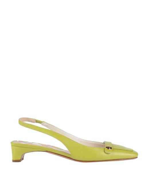 Emilio Pucci Yellow Pumps