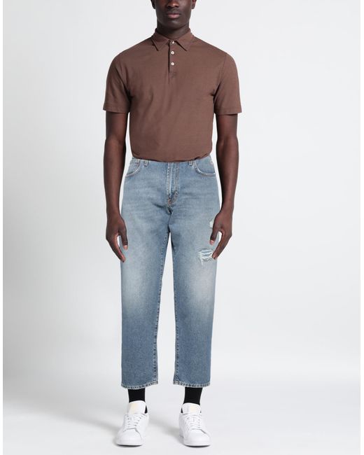 Roy Rogers Blue Denim Trousers for men