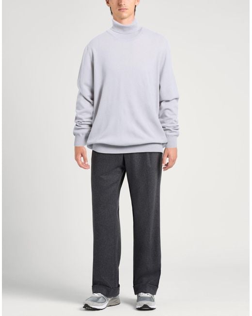 Gran Sasso White Turtleneck for men