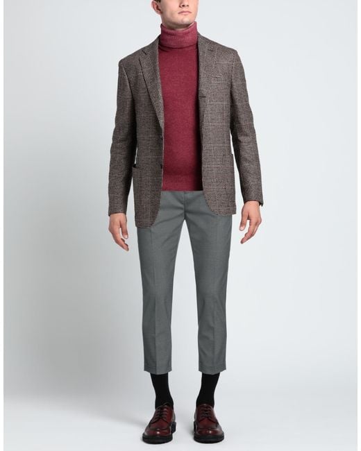 Daniele Alessandrini Gray Trouser for men