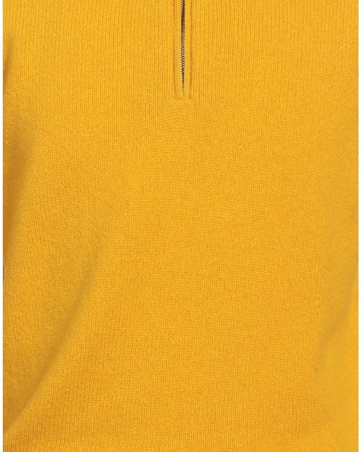 Drumohr Rollkragenpullover in Yellow für Herren