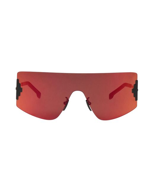 Marcelo Burlon Red Sunglasses for men