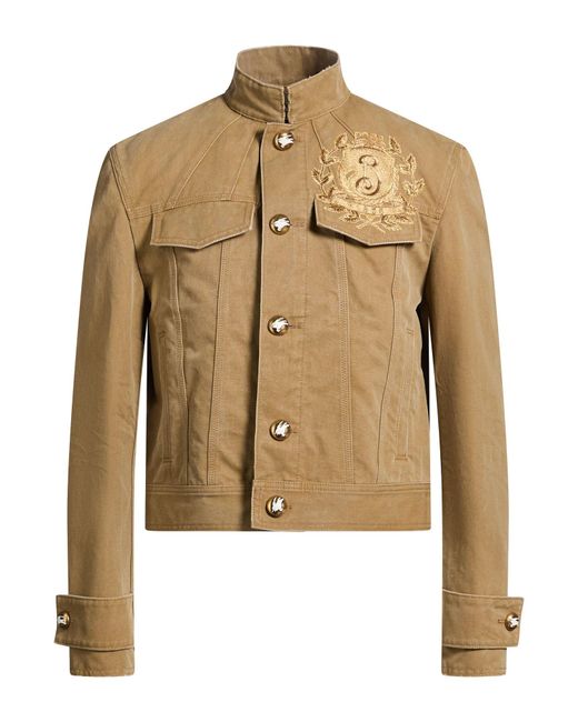 Burberry Natural Jacket Cotton for men