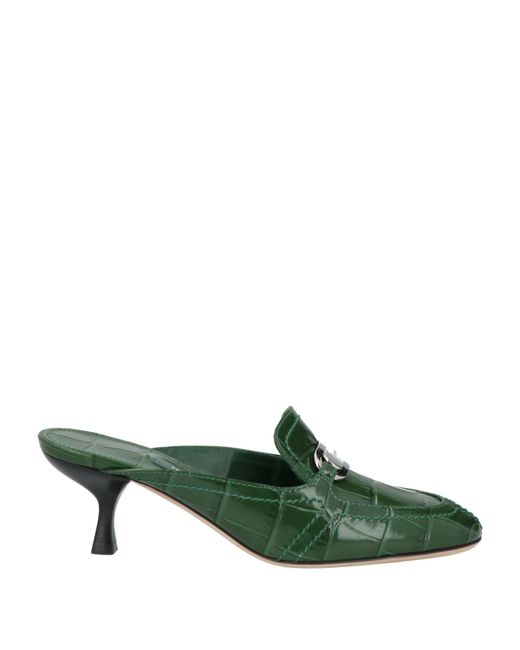 Ferragamo Green Mules & Clogs
