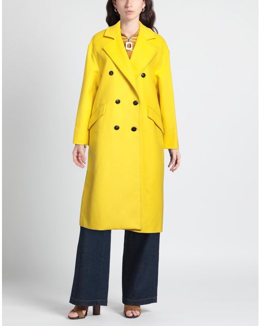 Twin Set Yellow Coat