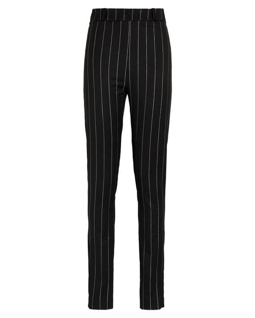 Nineminutes Black Pants Polyester, Elastane