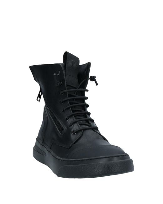 Bruno Bordese Black Sneakers for men