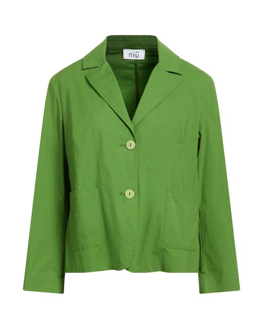 Niu Green Blazers