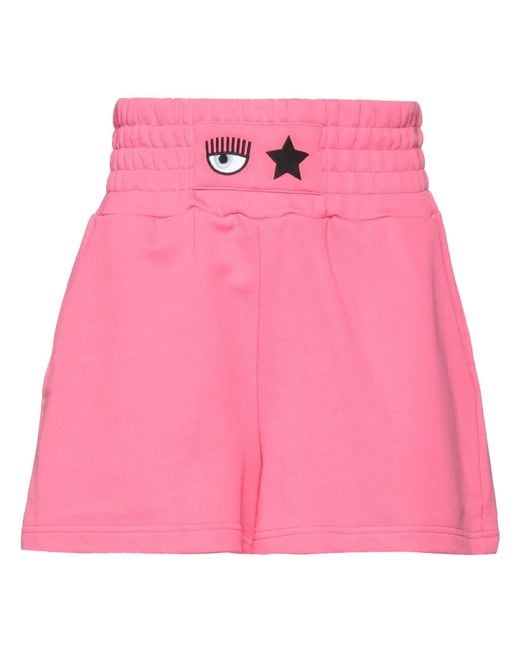 Chiara Ferragni Pink Shorts & Bermuda Shorts