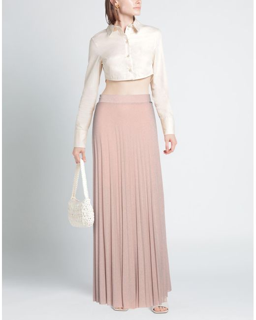 Liu Jo Pink Maxi Skirt
