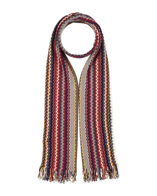 Missoni Red Scarves for men