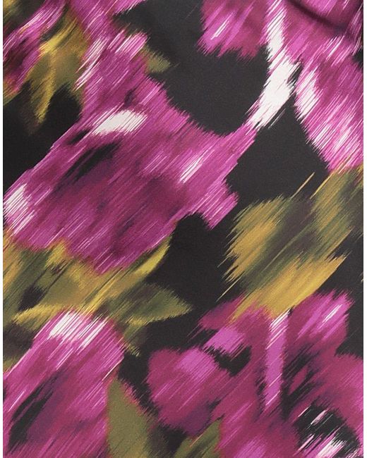 Dixie Purple Midi Skirt Polyester