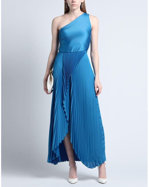 SIMONA CORSELLINI Blue Maxi Dress
