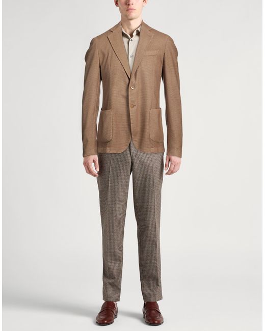 Santaniello Brown Blazer for men