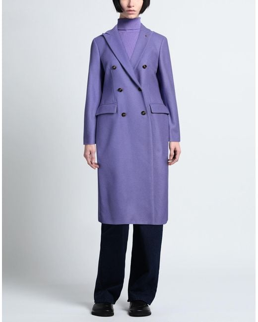 Cappotto di Manuel Ritz in Purple