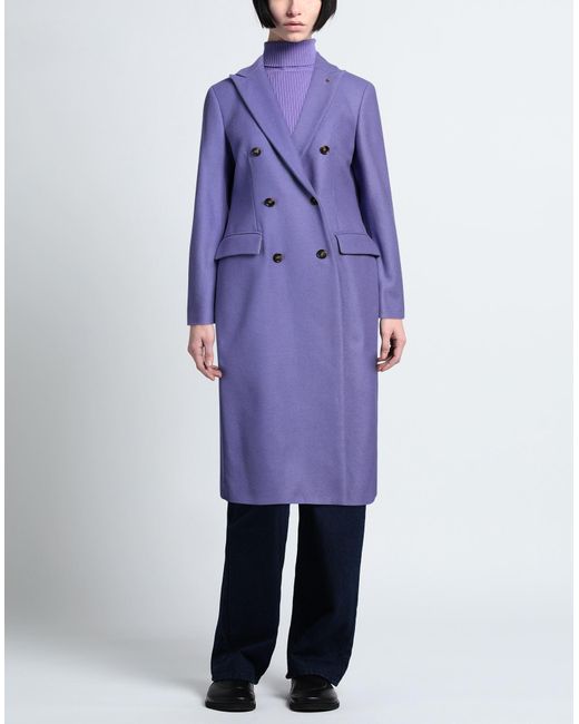 Manuel Ritz Purple Coat