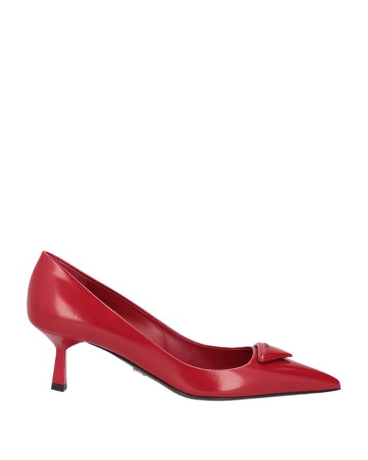 Zapatos de salón Prada de color Red