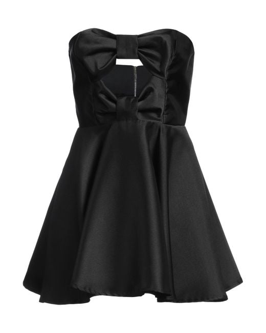 REVISE CONCEPT Black Mini Dress Polyester
