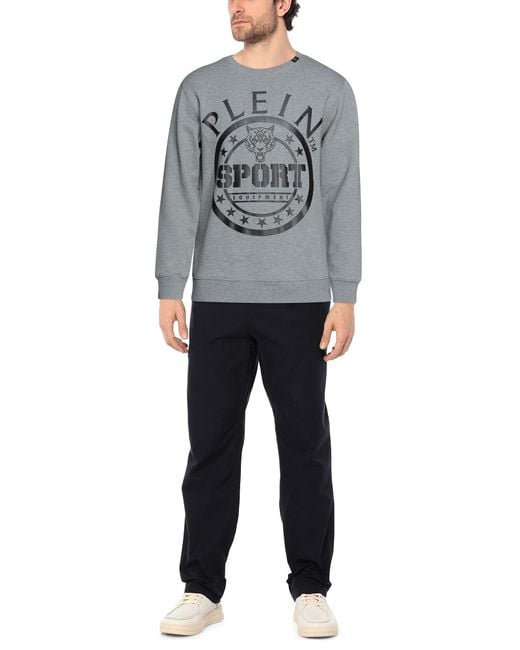 Philipp Plein Gray Sweatshirt for men